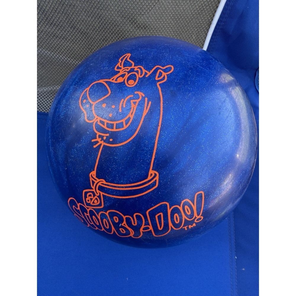 Vintage Kids Scooby Doo Cartoon Network Brunswick 10 Lbs 2.5 Oz Bowling Ball Y2k